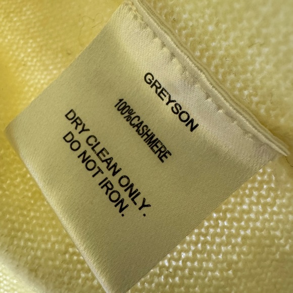 Greyson Yellow Crewneck Sweater - Picture 6 of 9